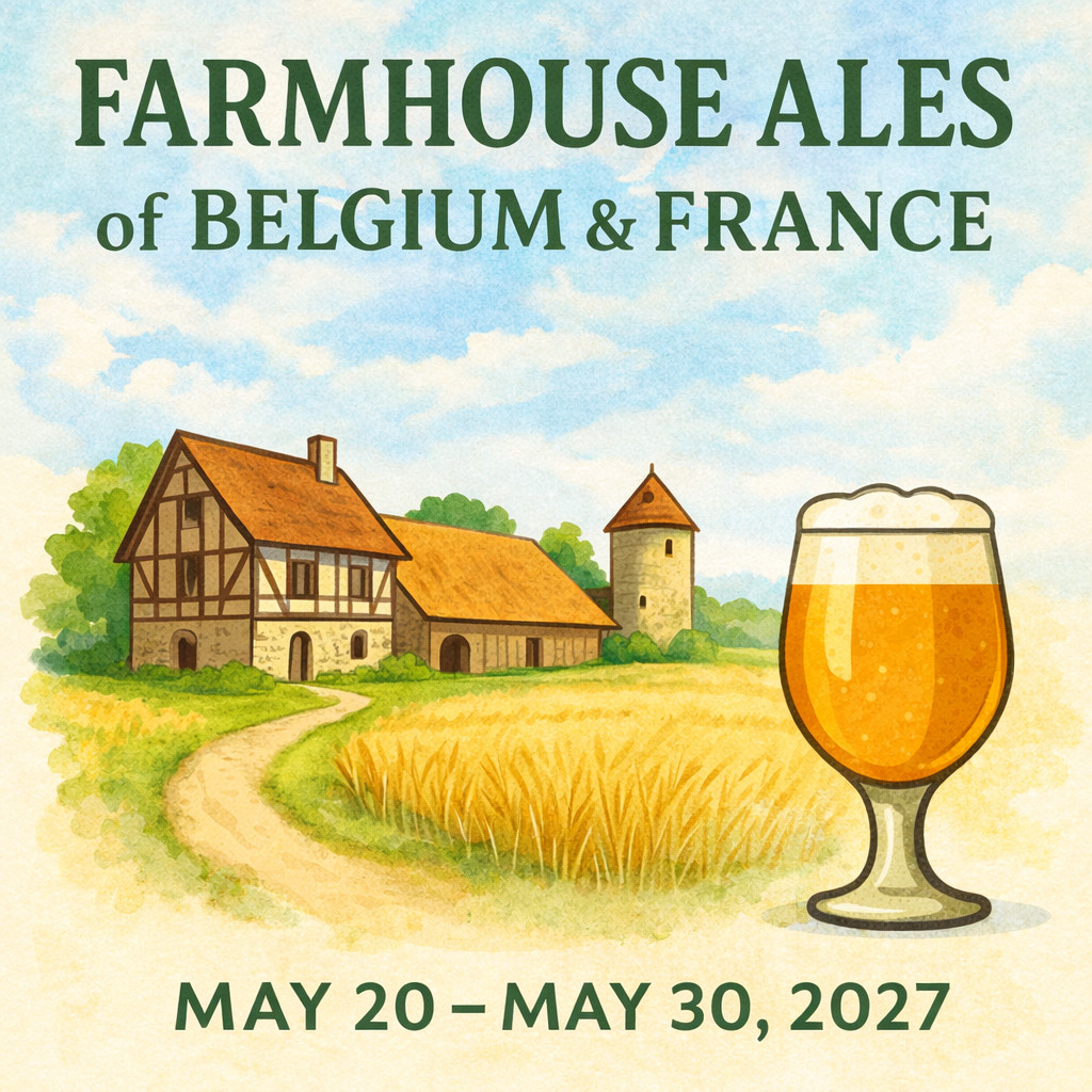 Farmhouse ale beer tour through Belgium and France